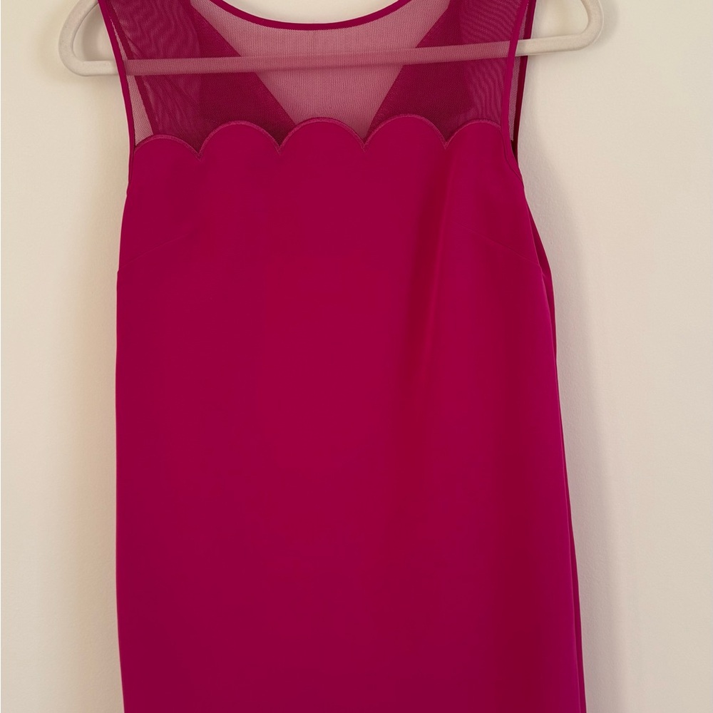 Elegant Pink Sleeveless Dress